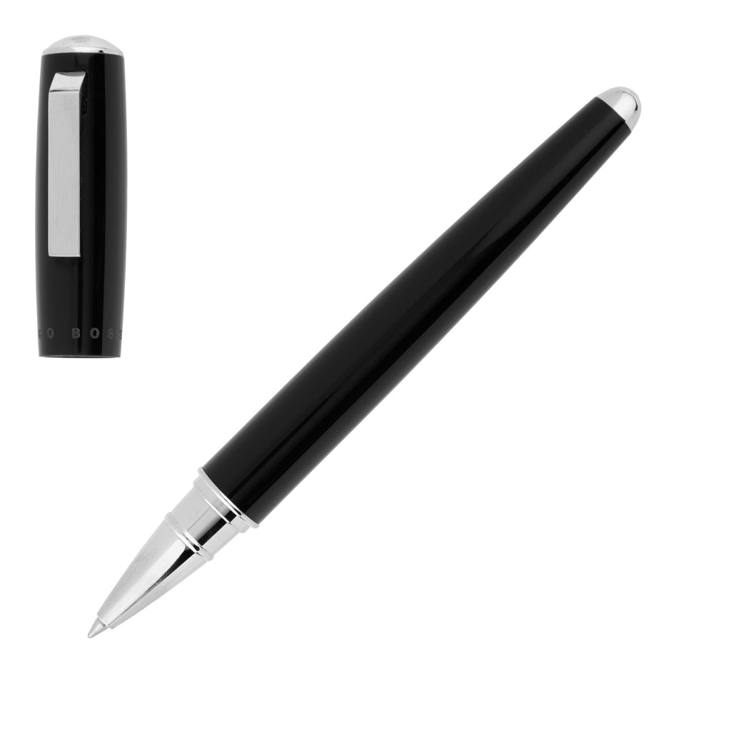  Hugo Boss Rollerball pen Pure Cloud in Black Acrylic Lacquer