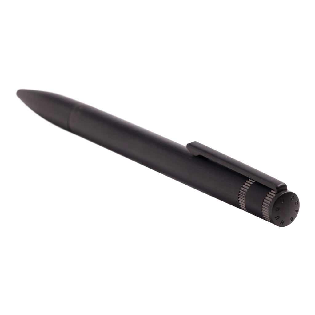  Fine writing pens Hugo Boss Ballpoint pen Explore in brushed black 