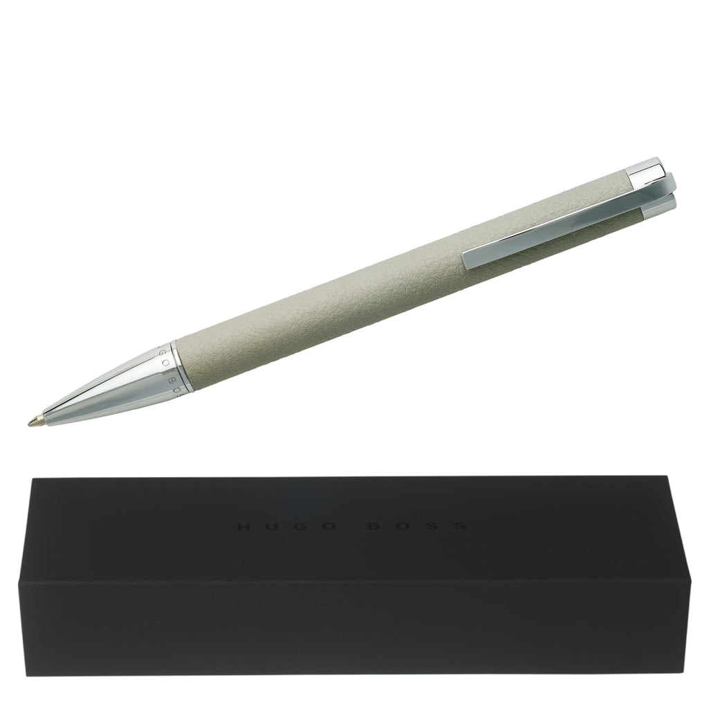  Gift for Back-to-school HUGO BOSS light grey Ballpoint pen Storyline 