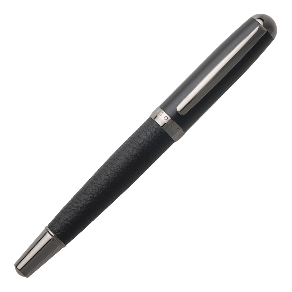  HUGO BOSS Fountain pen Advance Grained with matte black lacquer cap