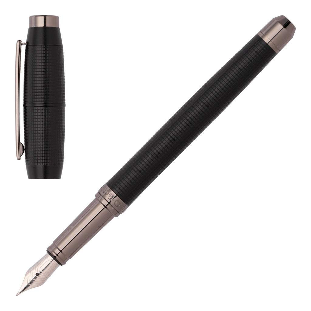  Designer corporate gifts for HUGO BOSS black fountain pen Cone 