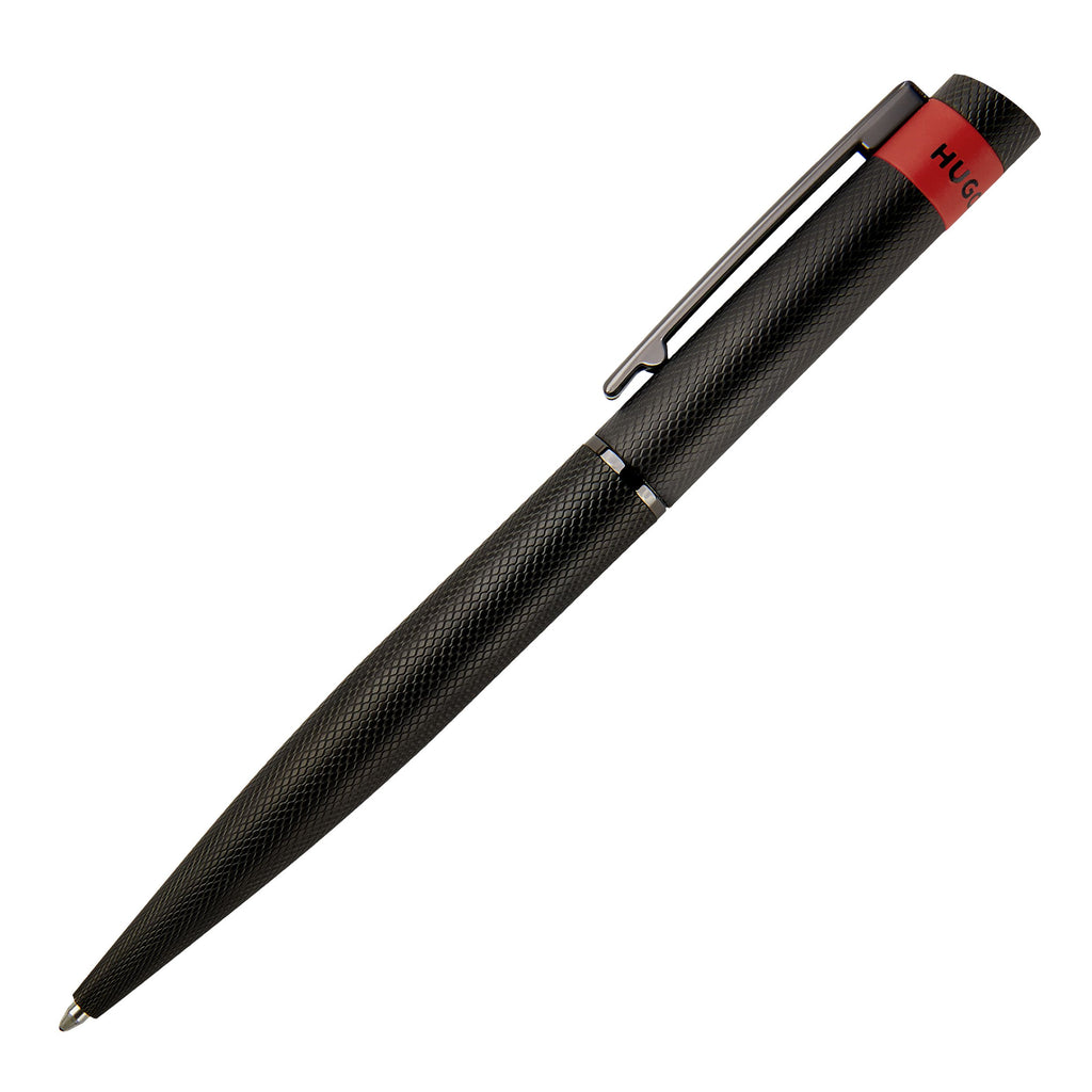 Ballpoint pen LOOP in Diamond Black from HUGO BOSS writing stationery