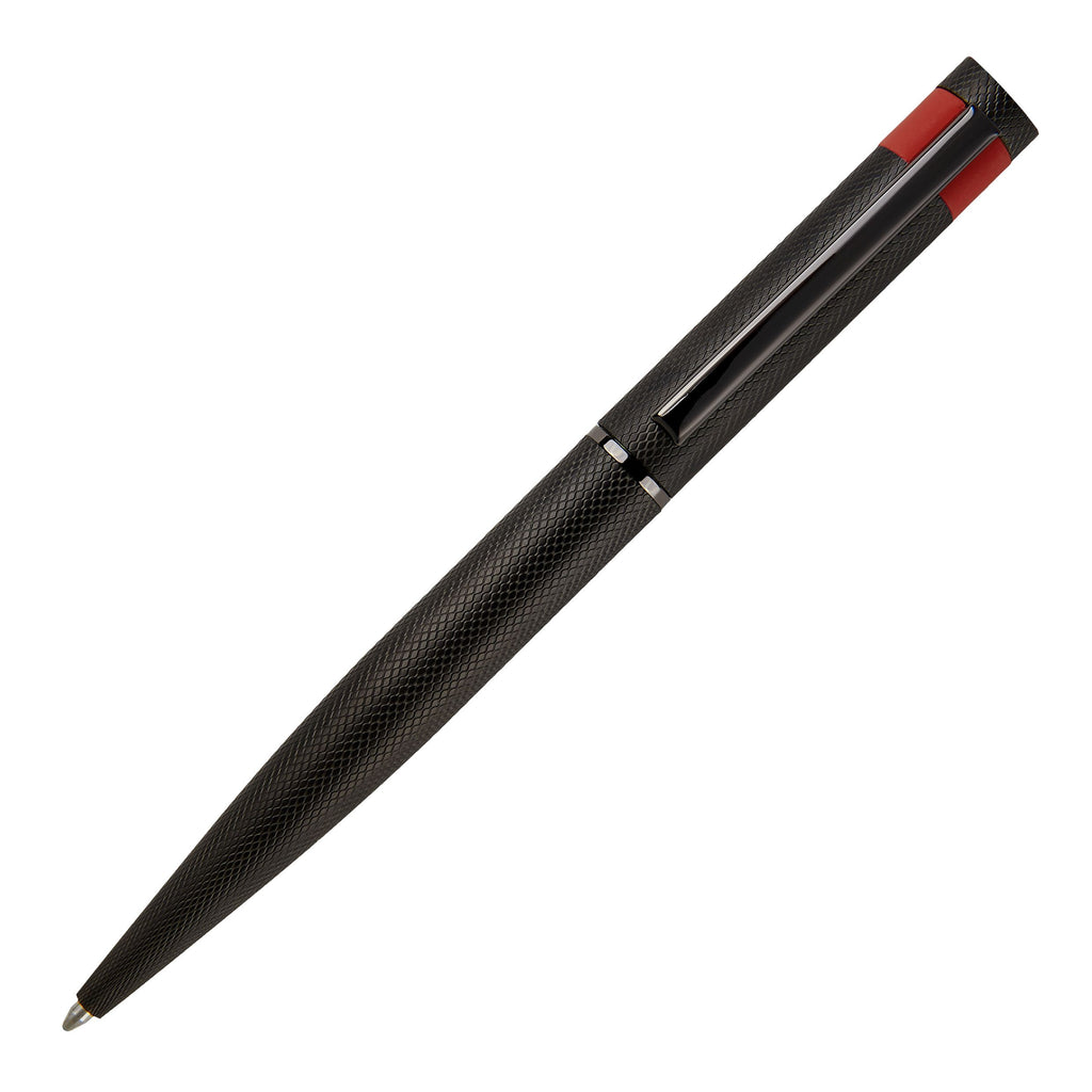 Ballpoint pen LOOP in Diamond Black from HUGO BOSS writing stationery