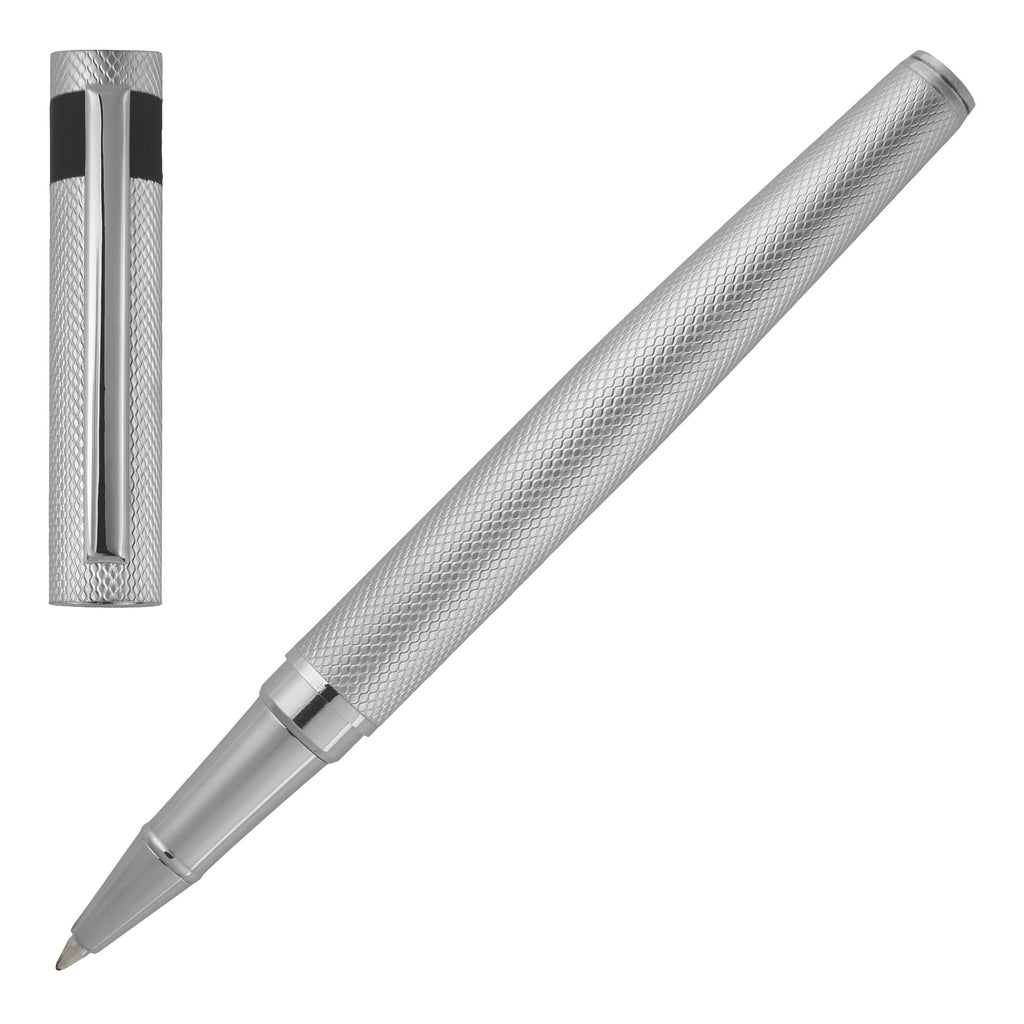  Designer pens for men Hugo Boss diamond chrome rollerball pen LOOP 