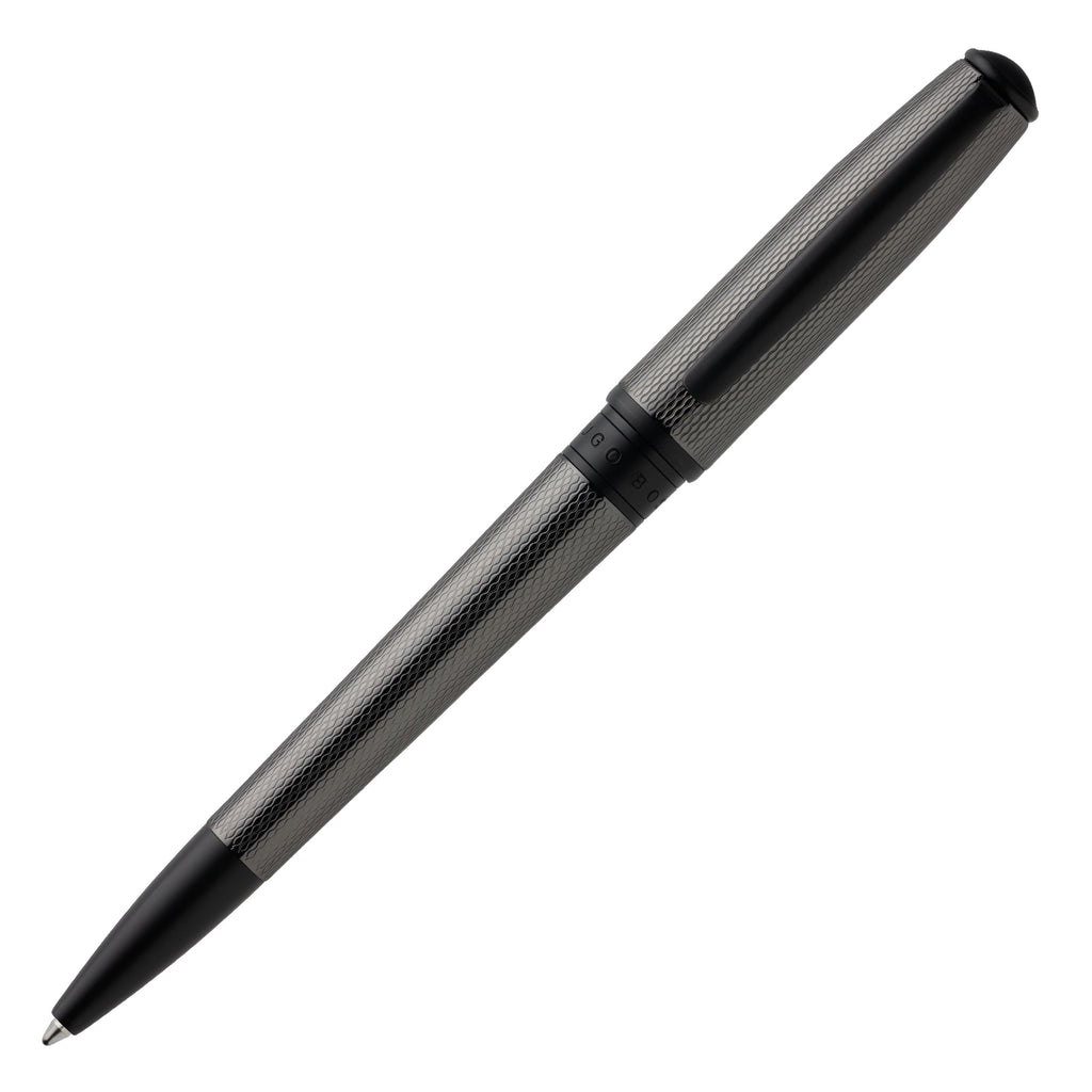  HUGO BOSS Ballpoint pen Essential Glare Black in Gun Plating