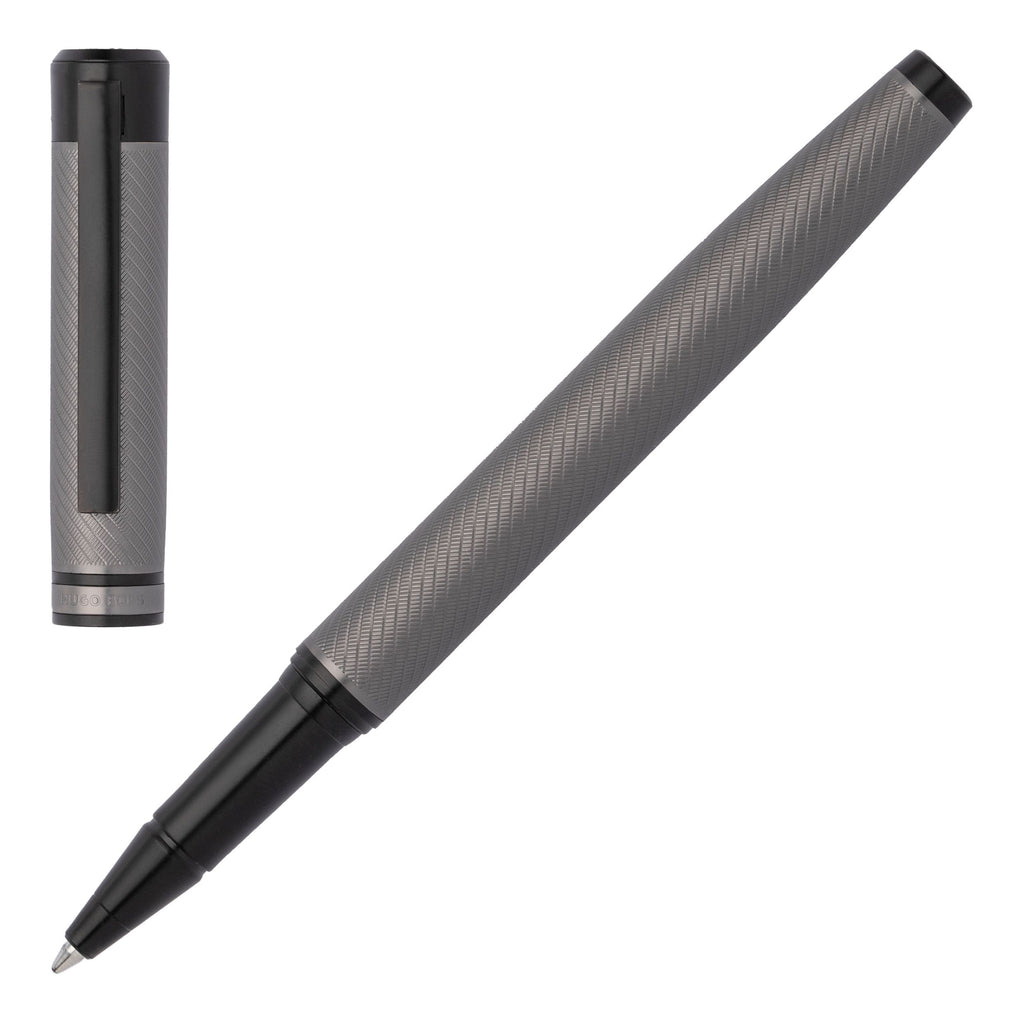  HUGO BOSS Rollerball pen Filament Gun in matte metal plating