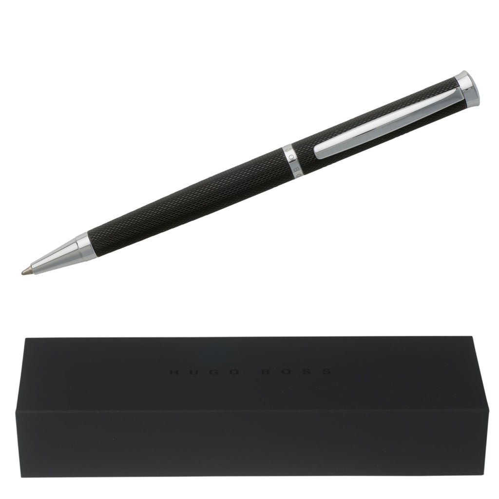  Ballpoint pen Sophisticated in Black diamond from Hugo Boss