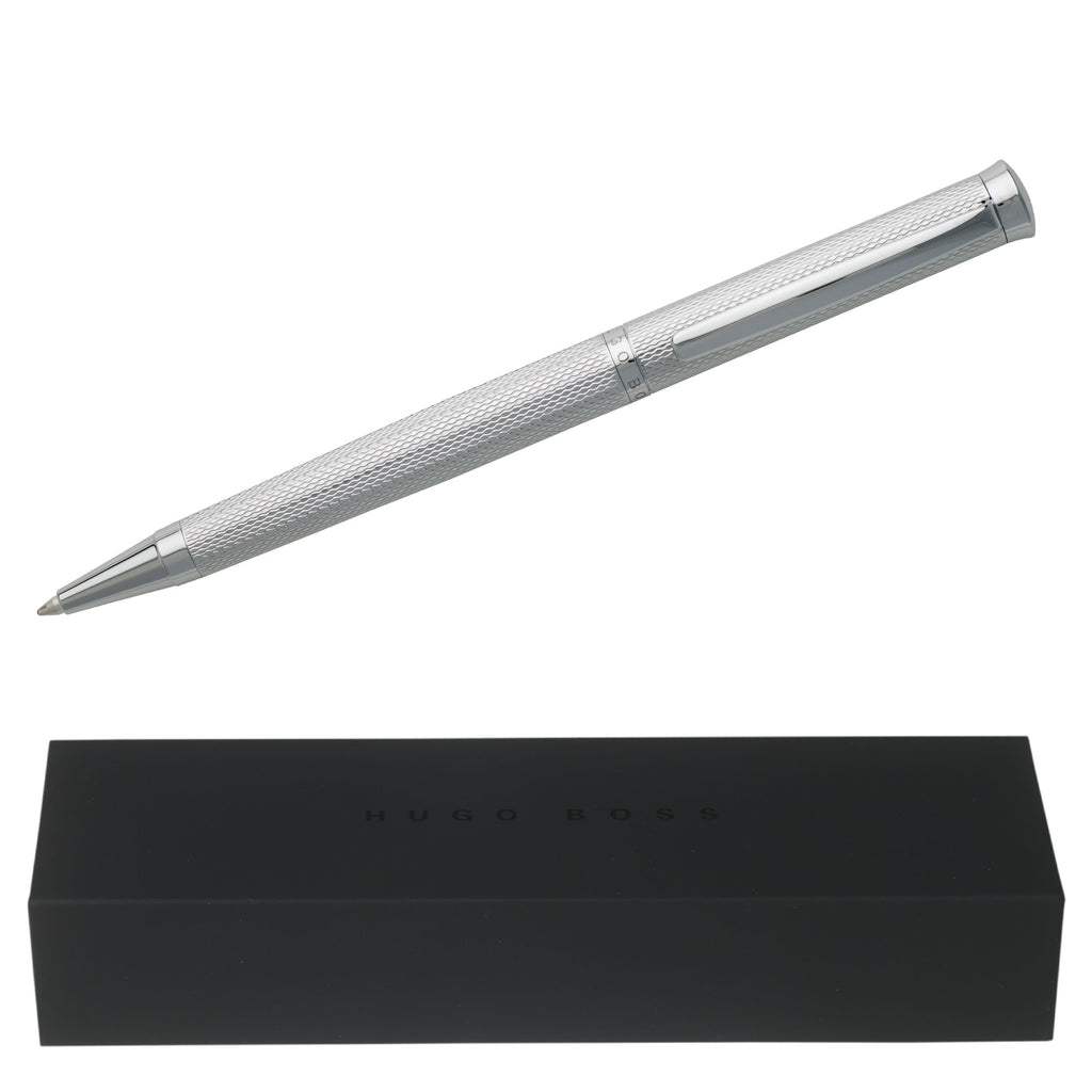   Fine writing pen Hugo Boss Chrome Diamond Ballpoint pen Sophisticated 