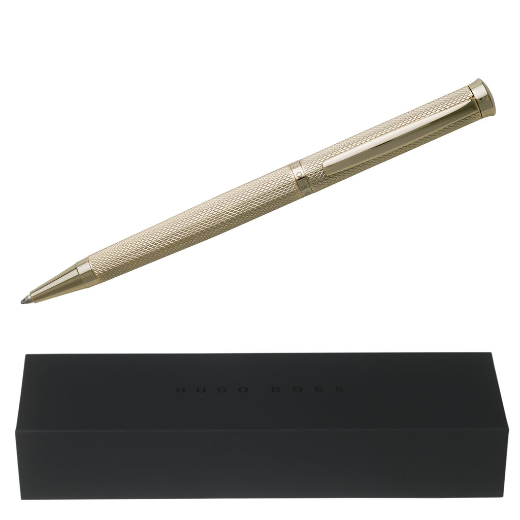  Elegant gift ideas HUGO BOSS gold diamond Ballpoint pen Sophisticated 