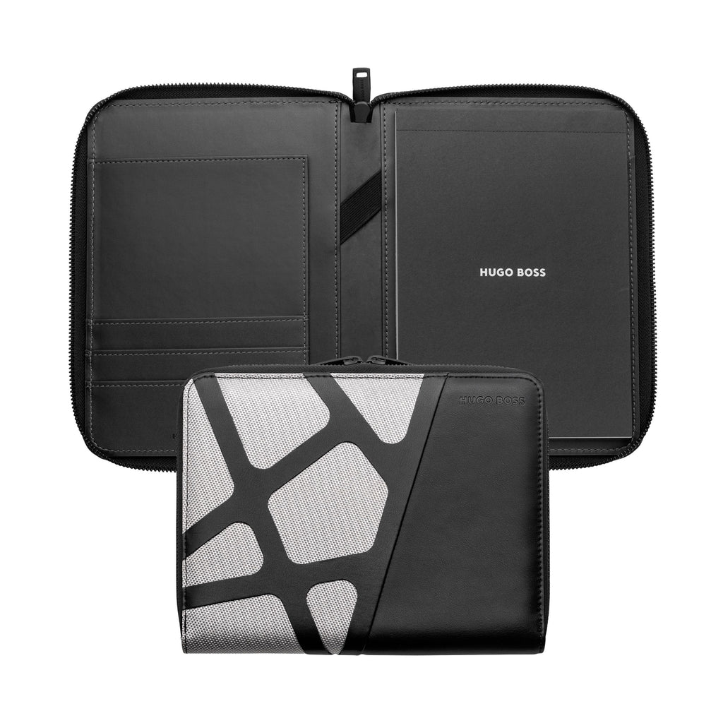  Designer corporate gifts HUGO BOSS A5 Conference folder Craft chrome 