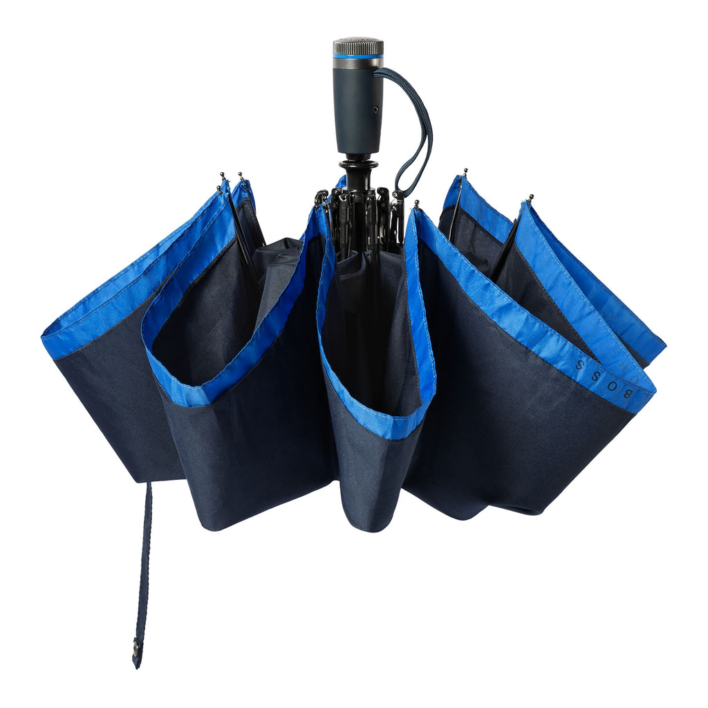  Mens luxury umbrellas Hugo Boss Fashion Blue Pocket umbrella Gear 