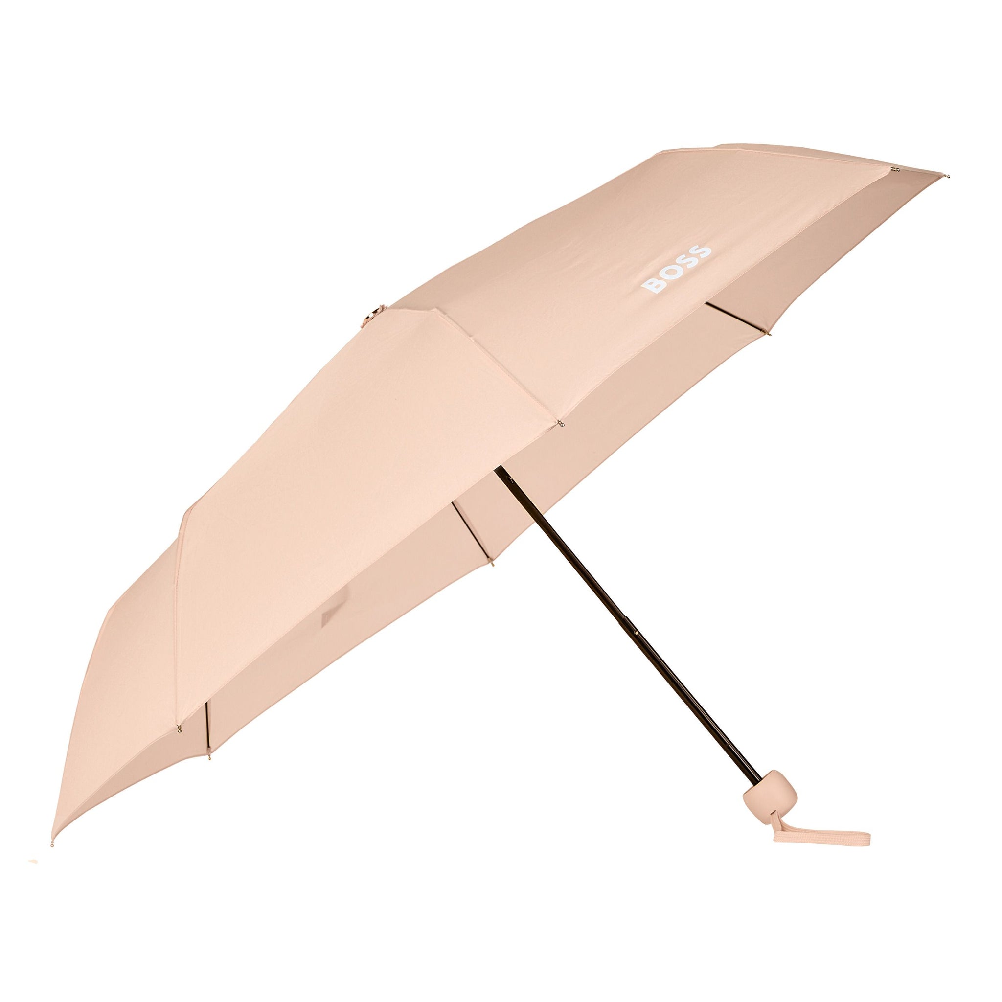 Ladies' fashion in style Hugo Boss nude mini umbrella Triga
