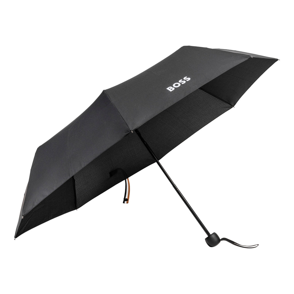 Black Umbrella Mini ICONIC from HUGO BOSS travel accessory
