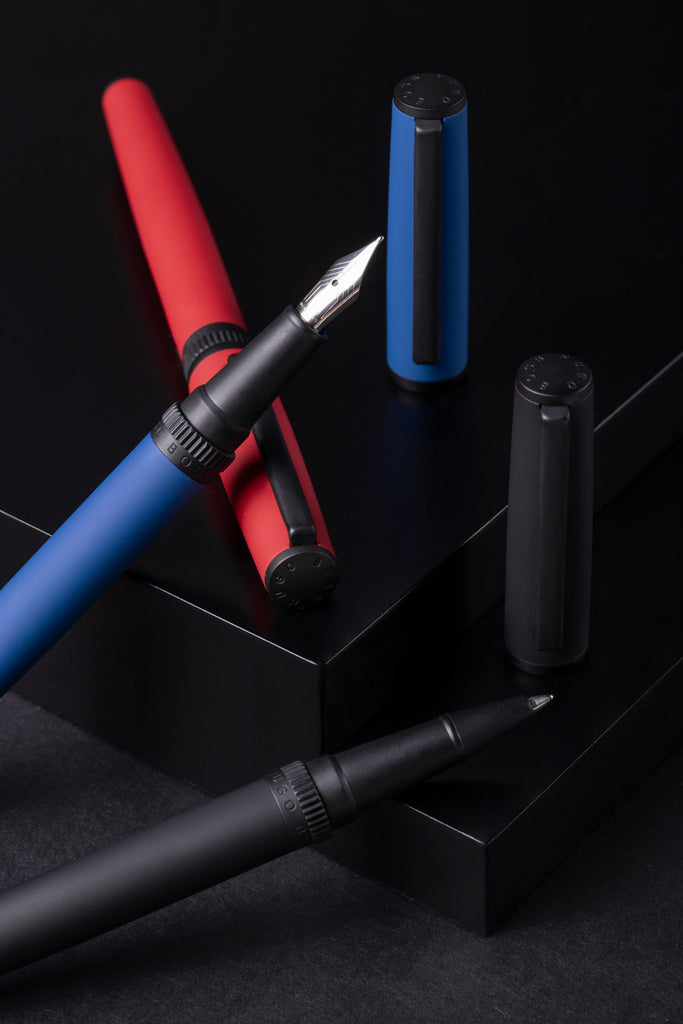  Men's luxury pens HUGO BOSS Fashion Khaki Ballpoint pen Gear Matrix 