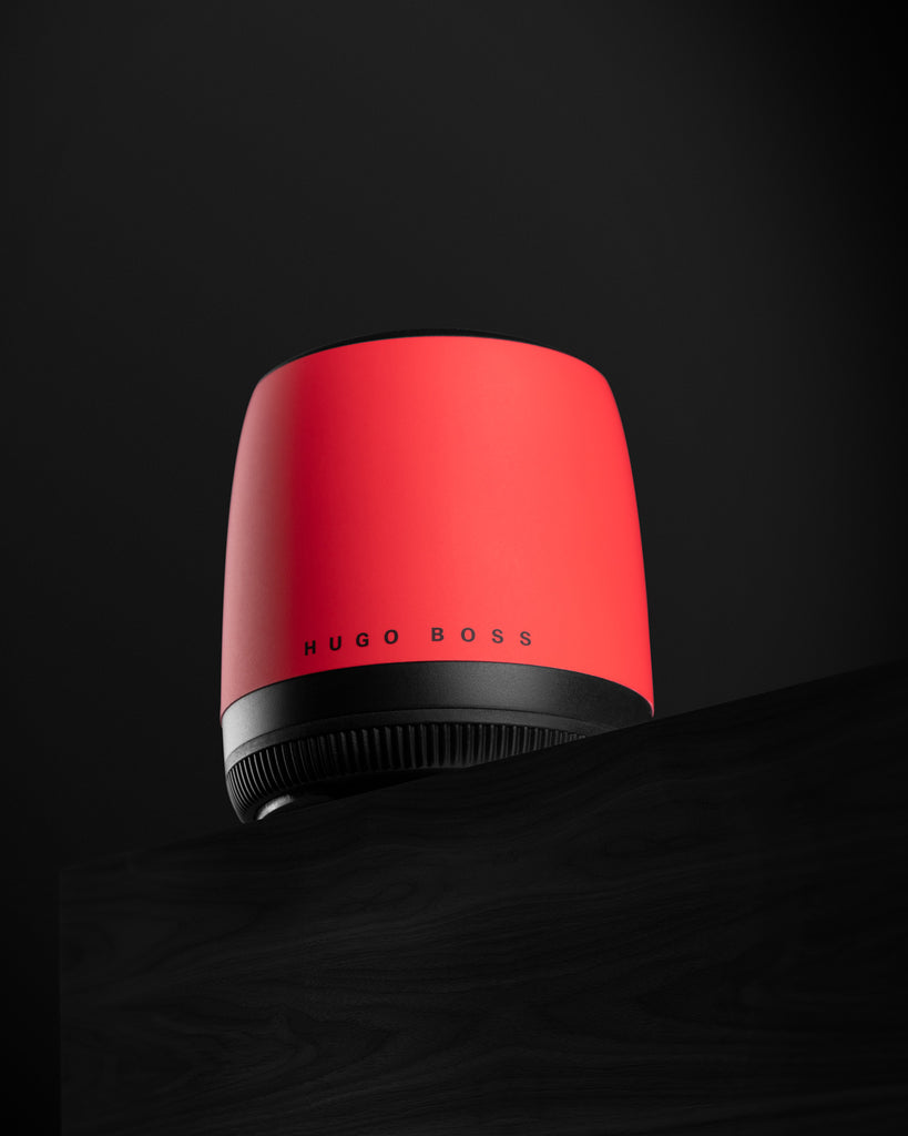  Designer bluetooth speaker Hugo Boss Fashion Red Speaker Gear Matrix 