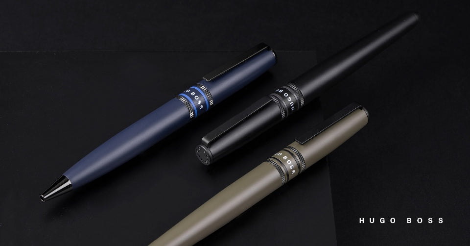 HUGO BOSS Illusion Gear Black Rollerball pen | Gift for HIM
