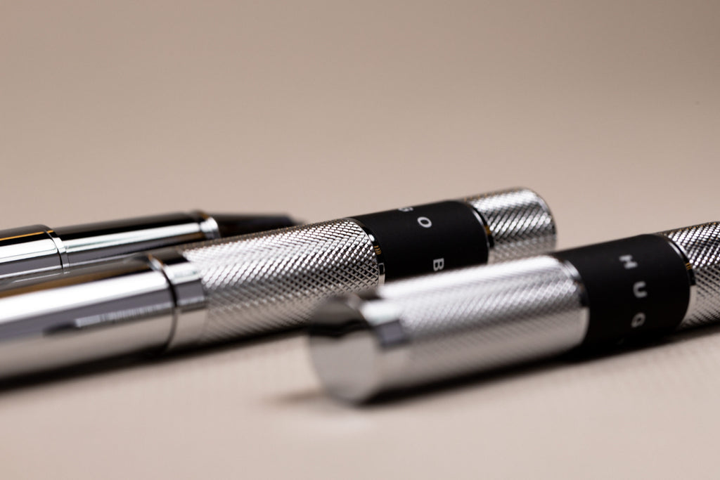 Hugo Boss Ribbon Chrom Fountain pen | Writing Accessories