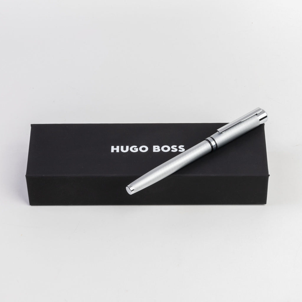  Men's executive pens HUGO BOSS Trendy Chrome Rollerball Filament 