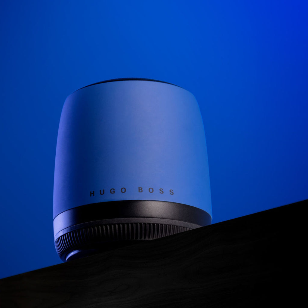  Luxury speakers Hugo Boss fashion blue wireless speaker Gear Matrix 