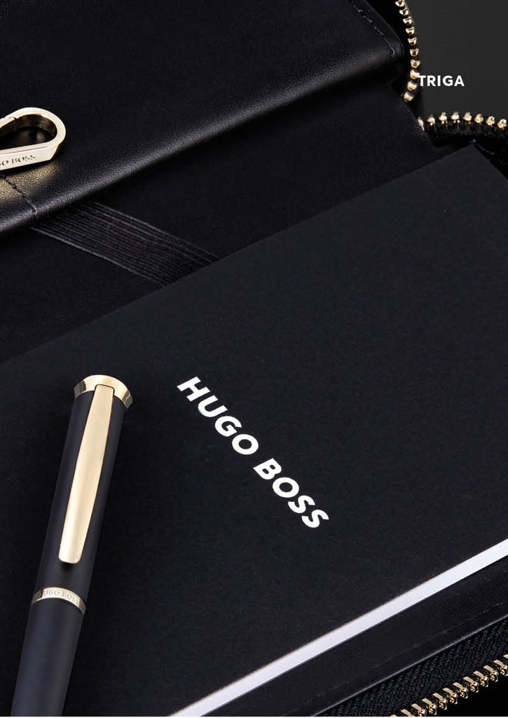  Luxury gift sets for her HUGO BOSS black ballpoint pen & organizer