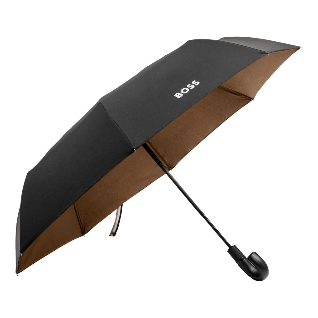  HUGO BOSS Black Umbrella pocket Iconic with tricolor strap