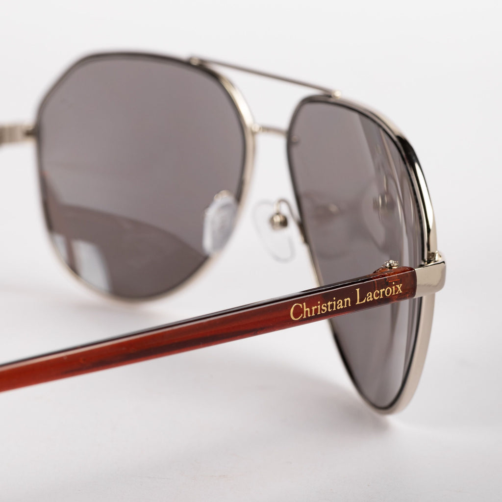   Designer eyewear for men Christian Lacroix chrome sunglasses Lorem 