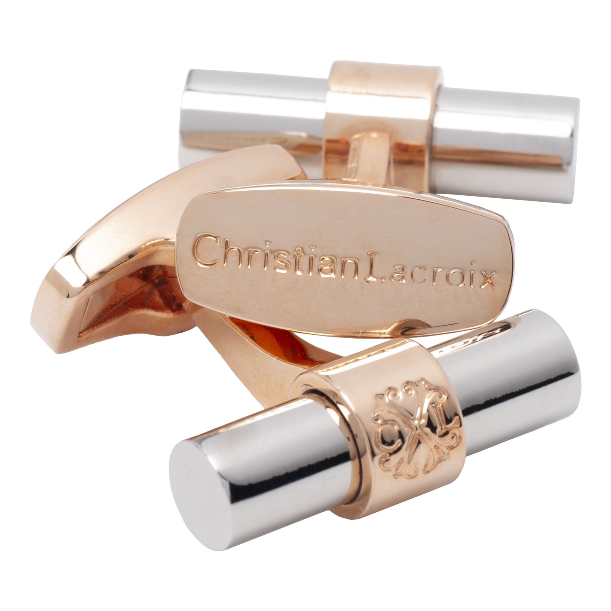 cufflinks in chrome MORE from Christian Lacroix business gifts