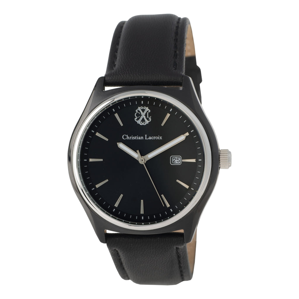  Premium gift for Christian Lacroix Quartz Watch More in black strap
