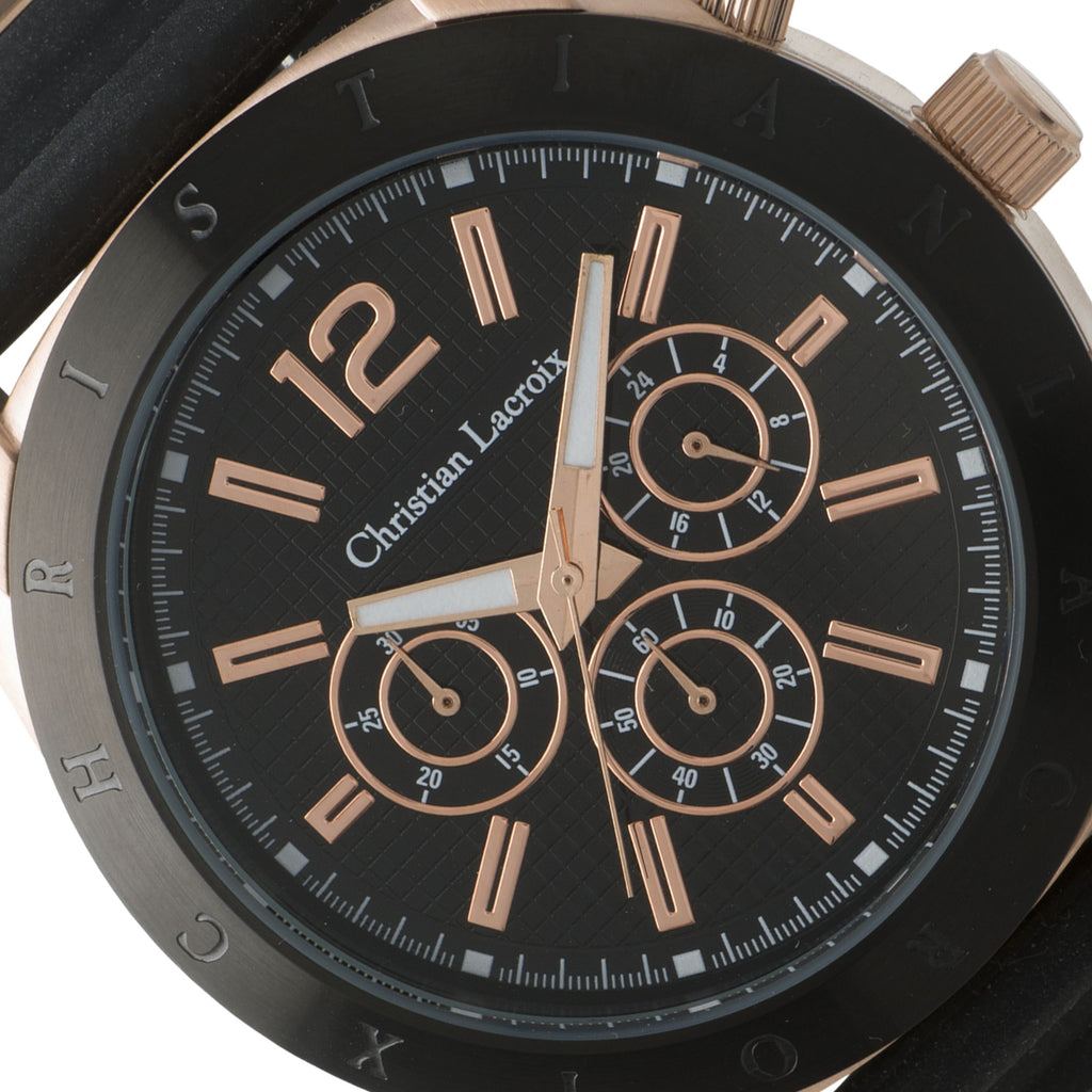  Branded gifts Christian Lacroix Rose gold Chronograph Watches Dolmen