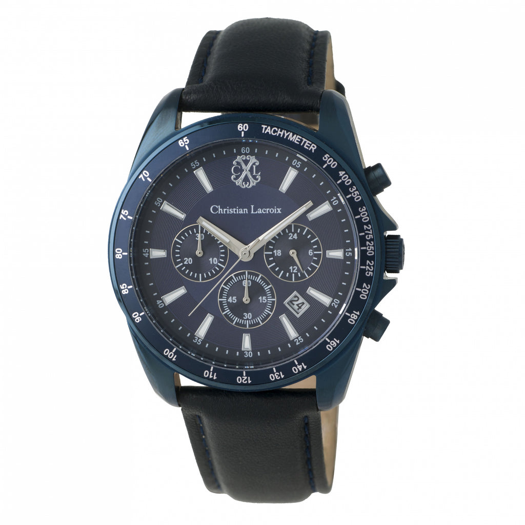  Watch gifts in Hong Kong Christian Lacroix navy chronograph Element 
