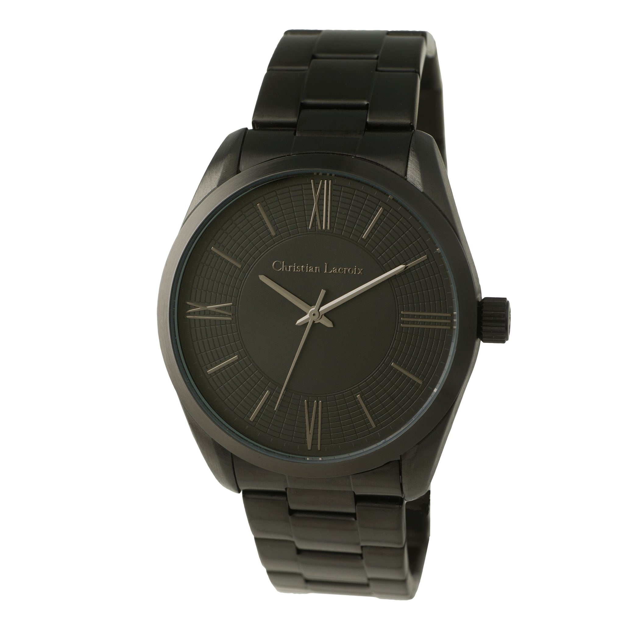 Mens luxury watches Christian Lacroix watch Textum in black Mens luxury watches Christian Lacroix watch Textum in black