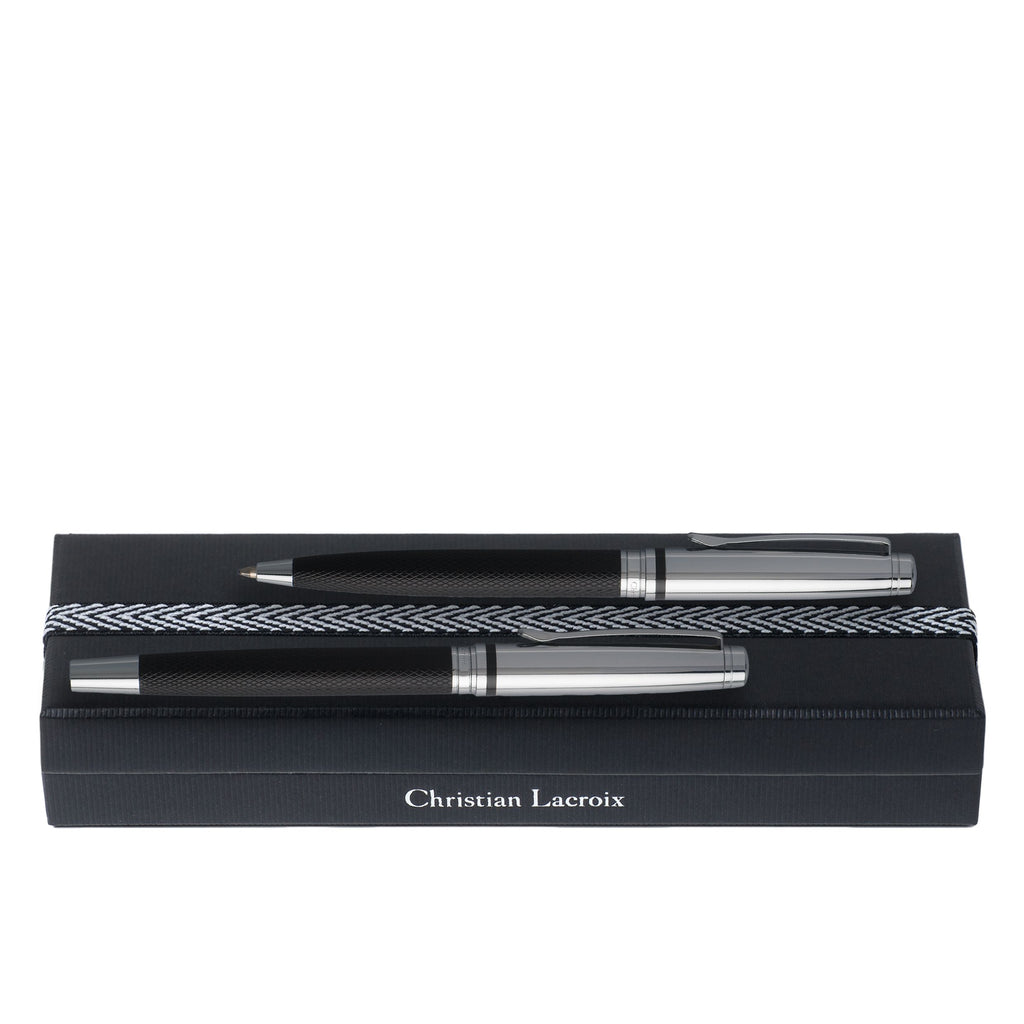  Pen gift set Treillis Christian Lacroix Ballpoint pen & Rollerball pen