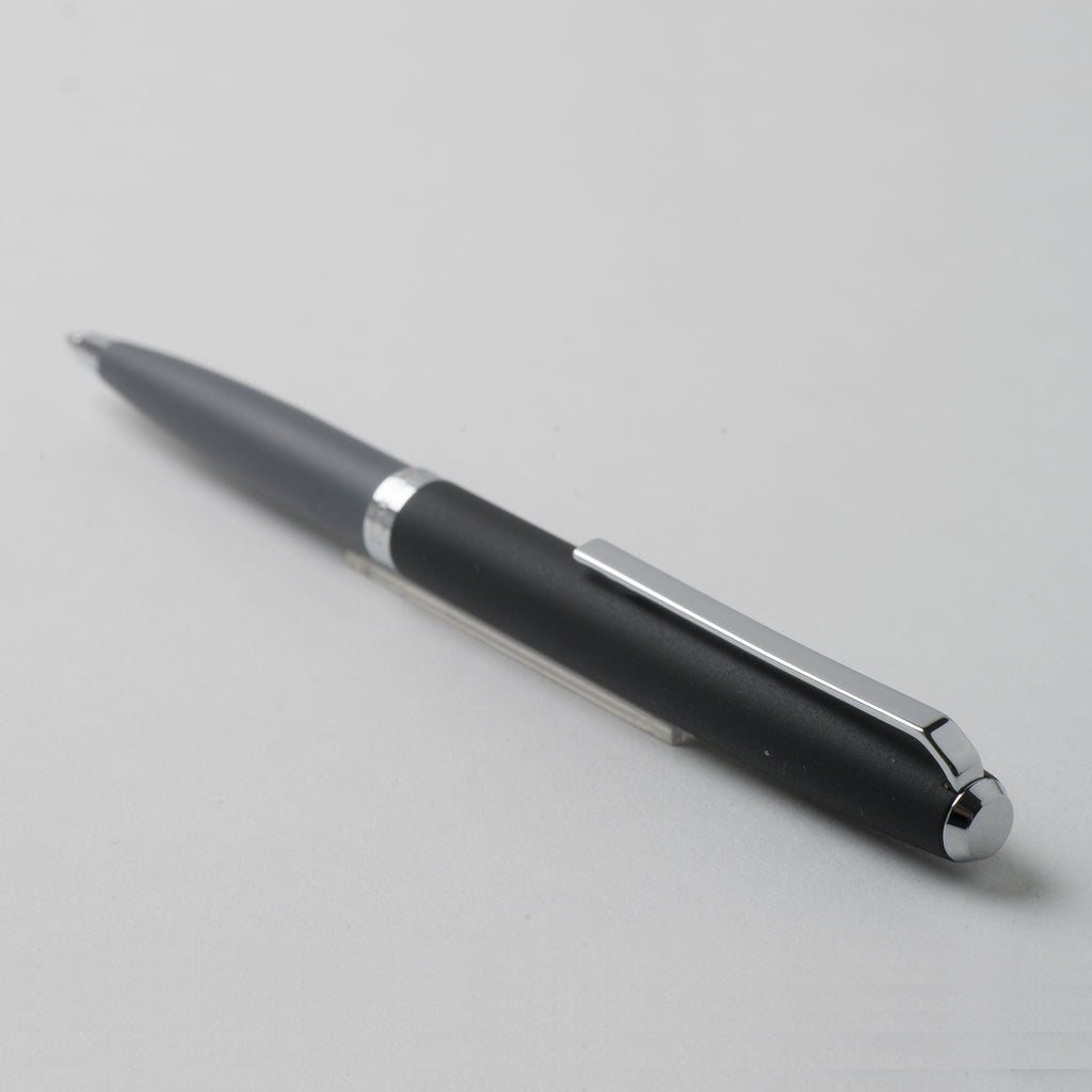  Christian Lacroix Ballpoint pen Element with grey lacquer on low barrel