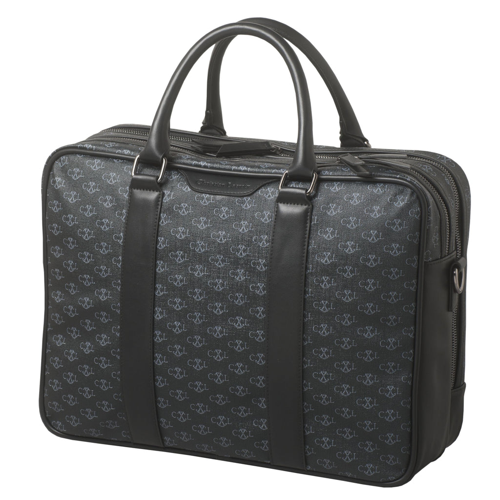  Men's designer handbags Christian Lacroix  grey Document bag Seal
