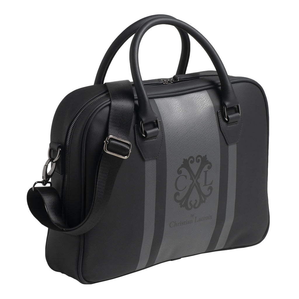  Christian Lacroix Laptop bag | Id | Dark Grey | Gift for HIM