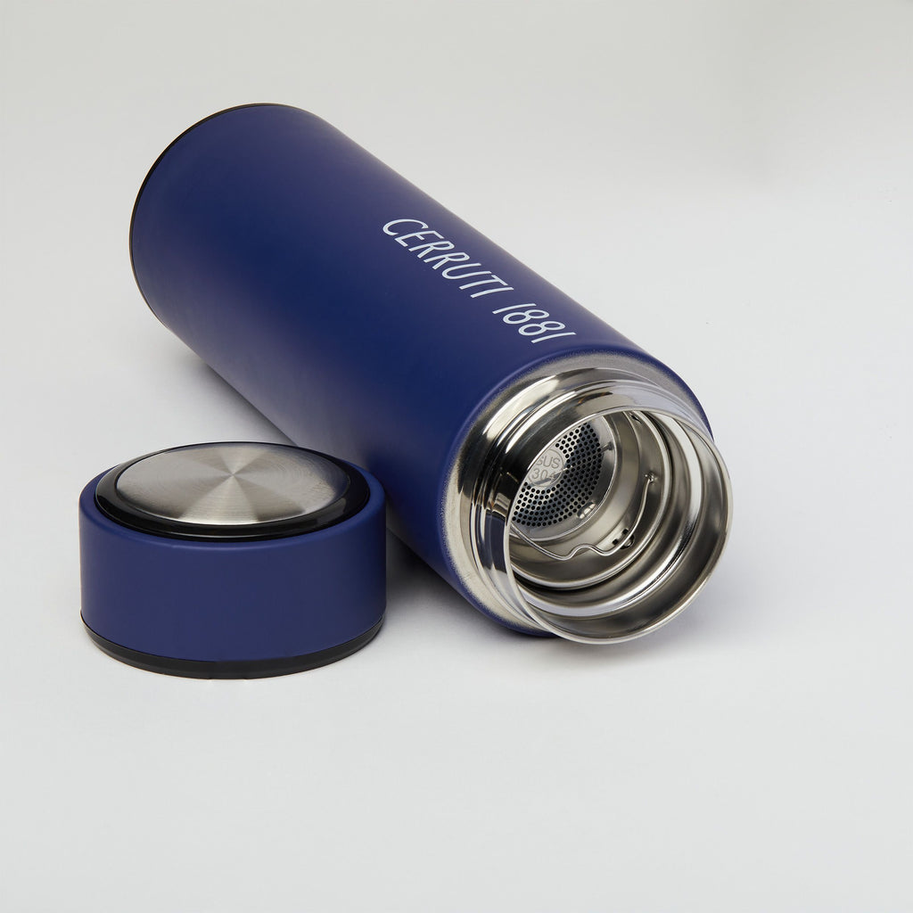  Designer thermal flask Cerruti 1881 Dark Blue Isothermal flask BLOCK 