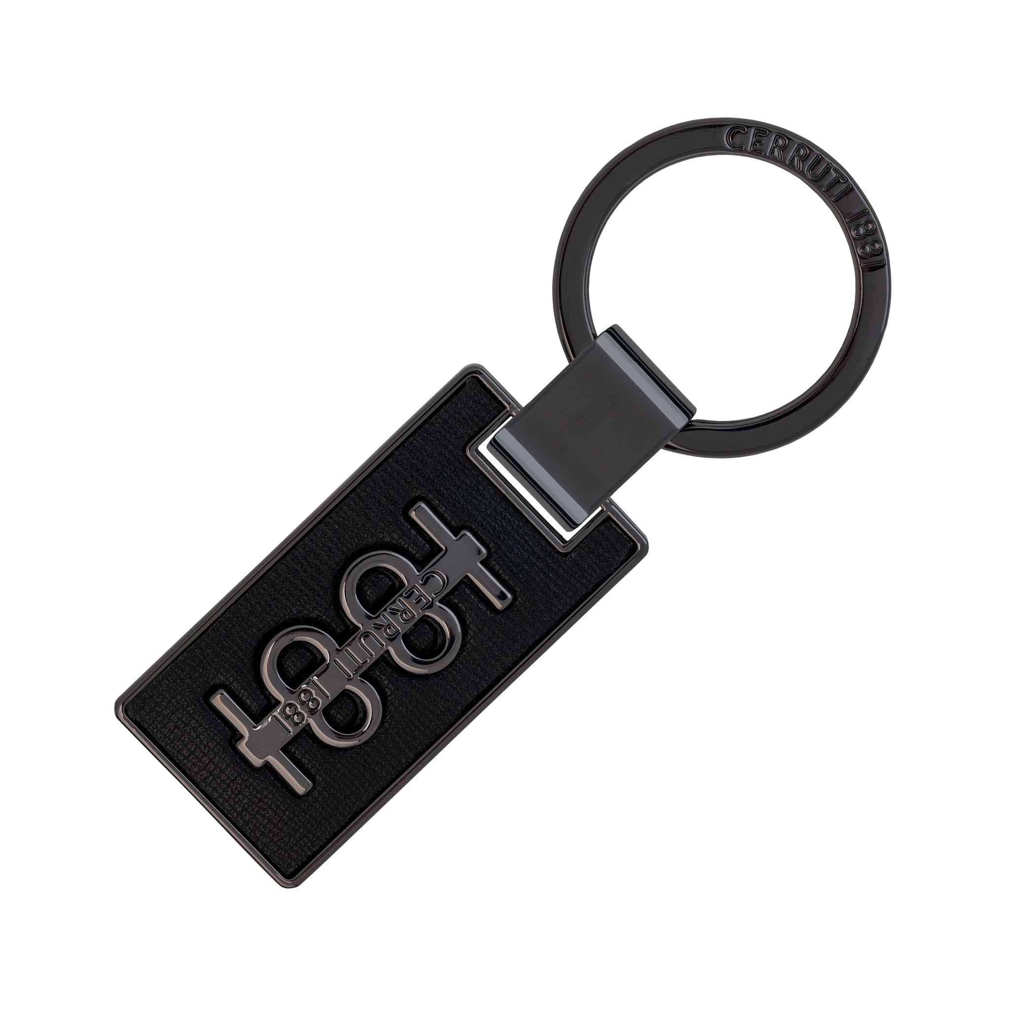 CERRUTI 1881 Key ring with gift box | Irving | Black | Gift for