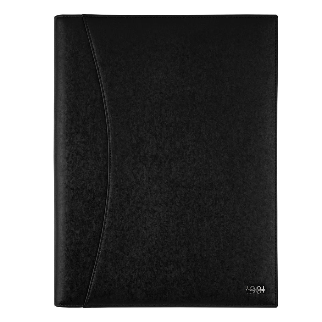  Designer meeting fodders Cerruti 1881 Elegant Black A4 Folder Irving 