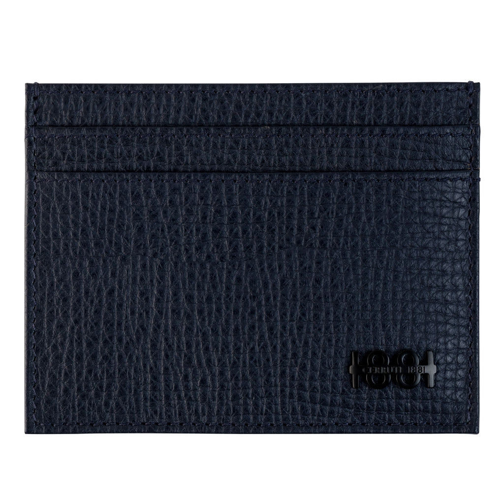   Luxury wallets & card holders Cerruti 1881 blue card holder Irving 