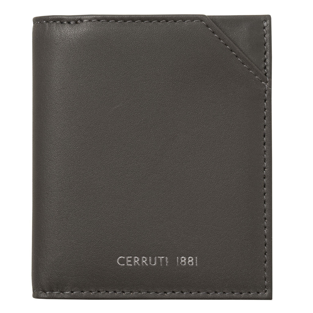CERRUTI 1881 card holder ZOOM in Taupe color - HK Corporate gifts 