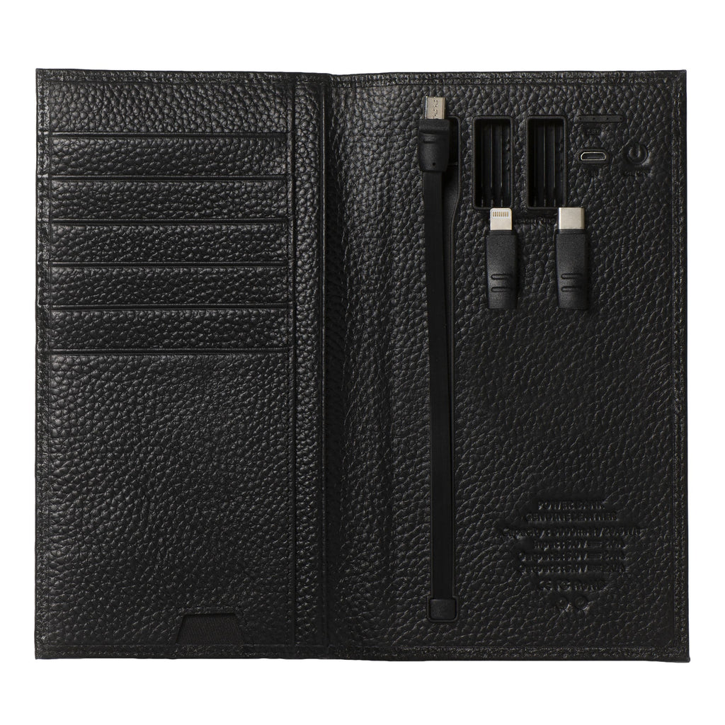  Designer wallet for him CERRUTI 1881 leather wallet with battery Buzz 