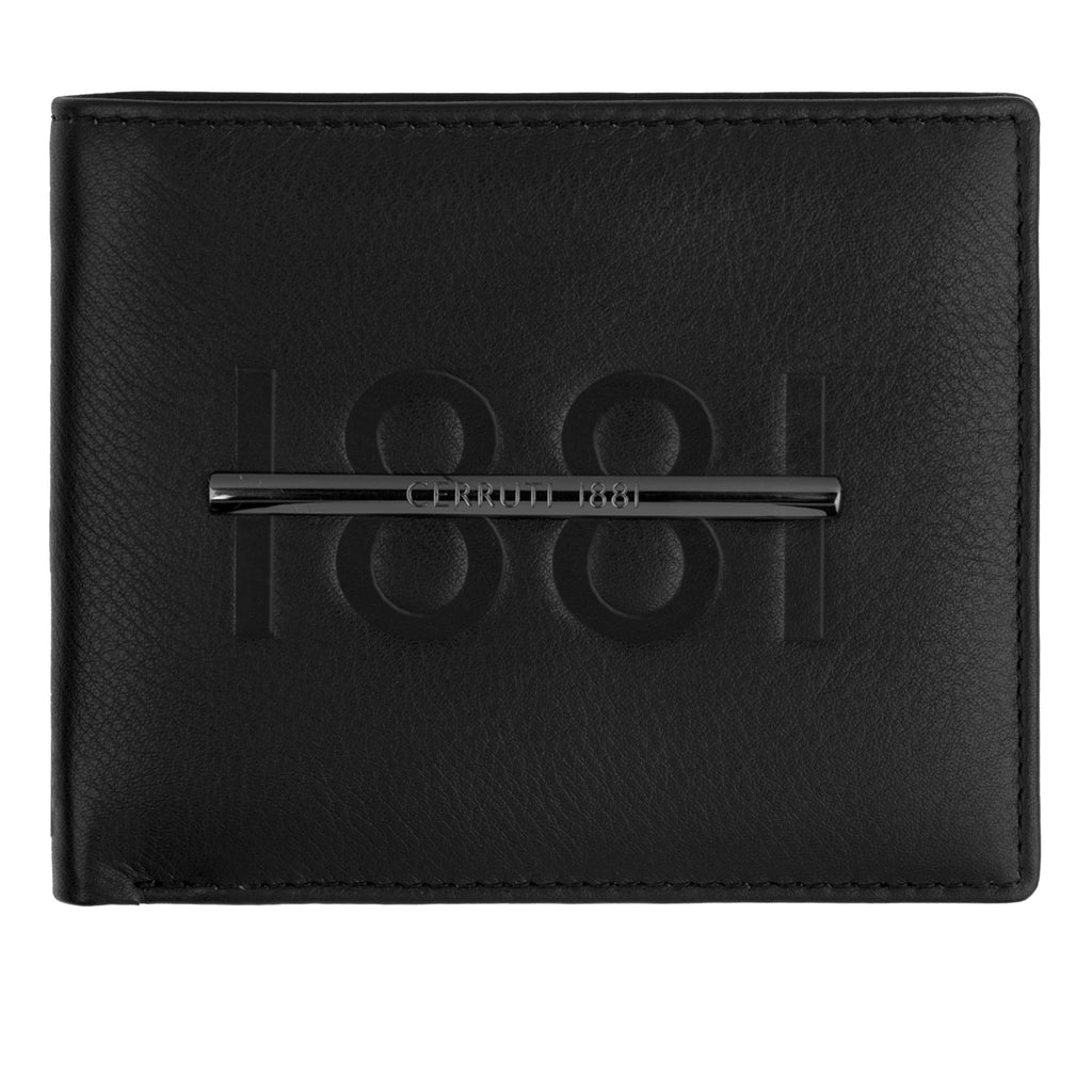   fashion for CERRUTI 1881 Black Leather Card wallet Horton in HK 