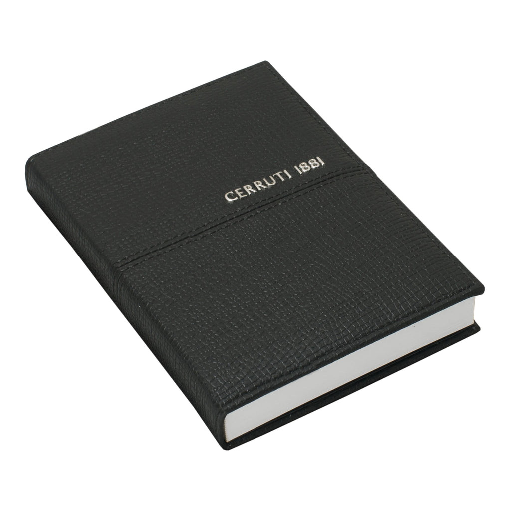   Mens designer notebook Cerruti 1881 luxury fashion A6 Note pad HOLT 