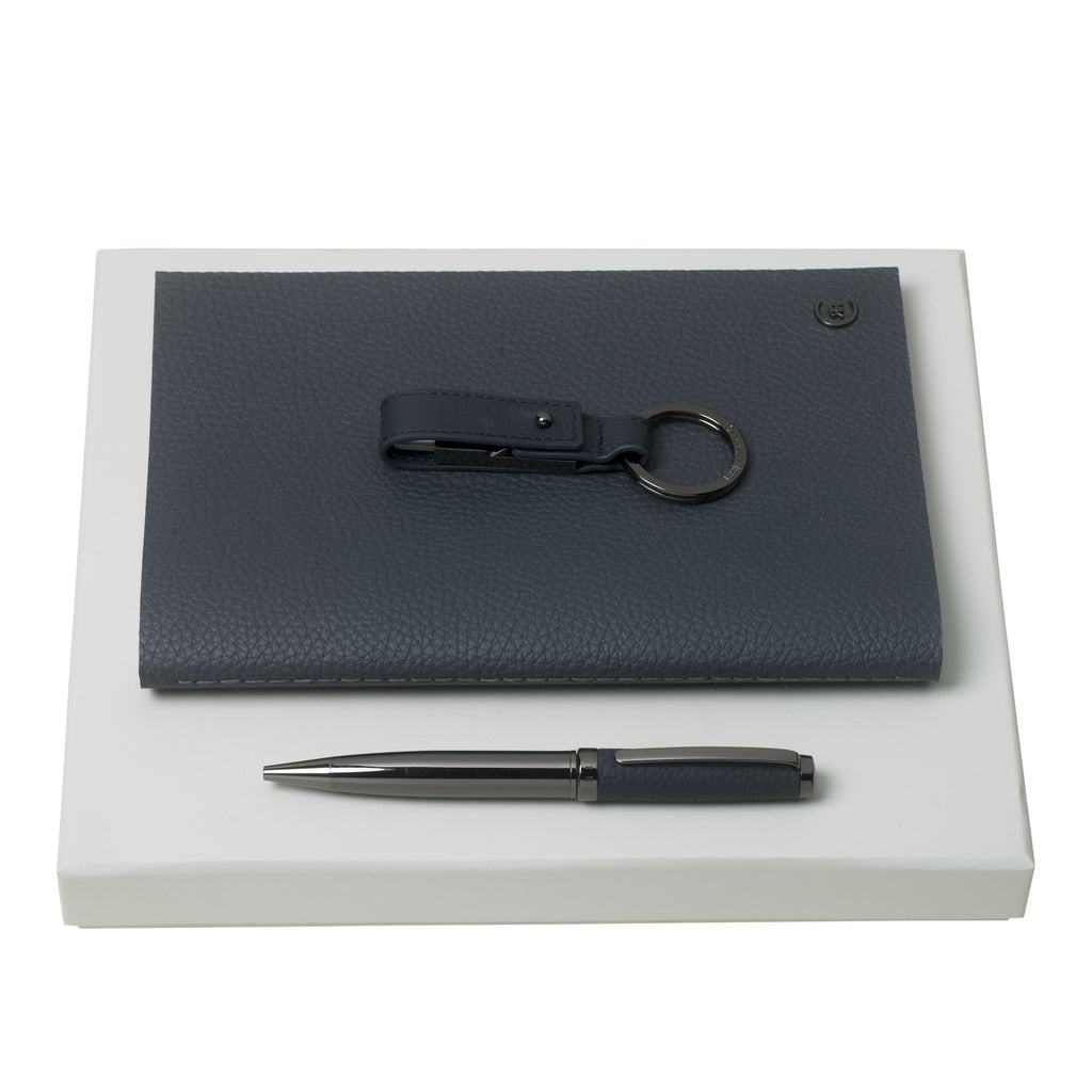  CERRUTI 1881 Gift Set for HIM | Ballpoint pen, Note pad A4 & USB stick