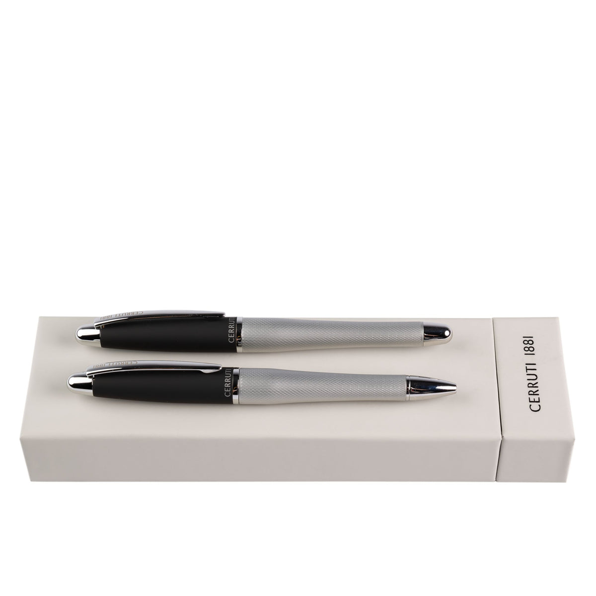CERRUTI 1881 Pen Gift Set Oat for him | ballpoint pen & fountain pen ...