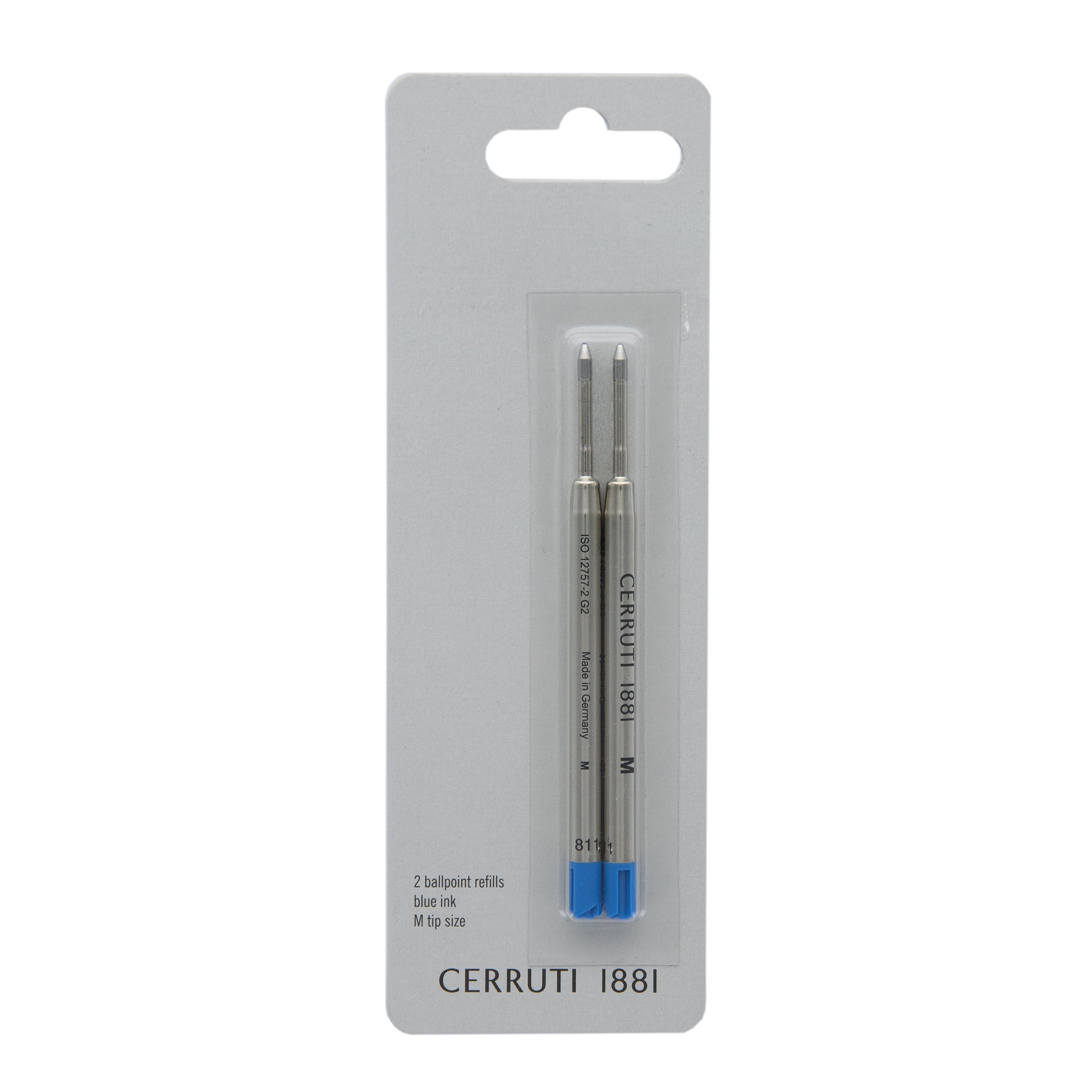 Ballpoint metal refill blue M from CERRUTI 1881 Writing