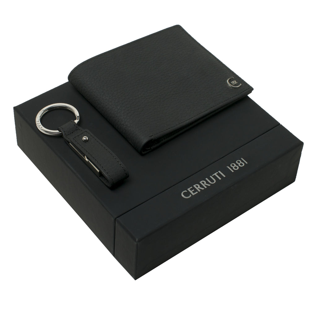  Corporate gift Set Hamilton Cerruti 1881 Black Wallet & USB stick