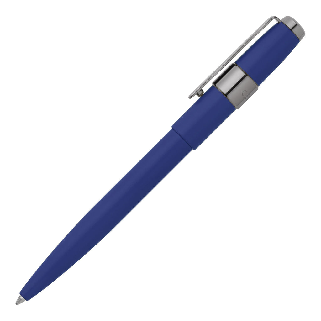 Men's designer pen CERRUTI 1881 Bright Blue Ballpoint pen BLOCK