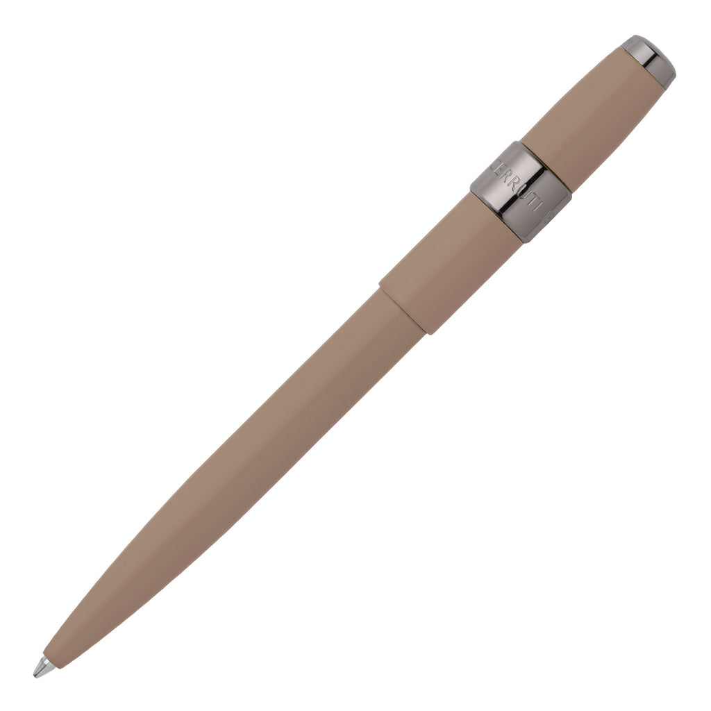 Pens & writing stationery Cerruti 1881 Beige Ballpoint pen BLOCK 