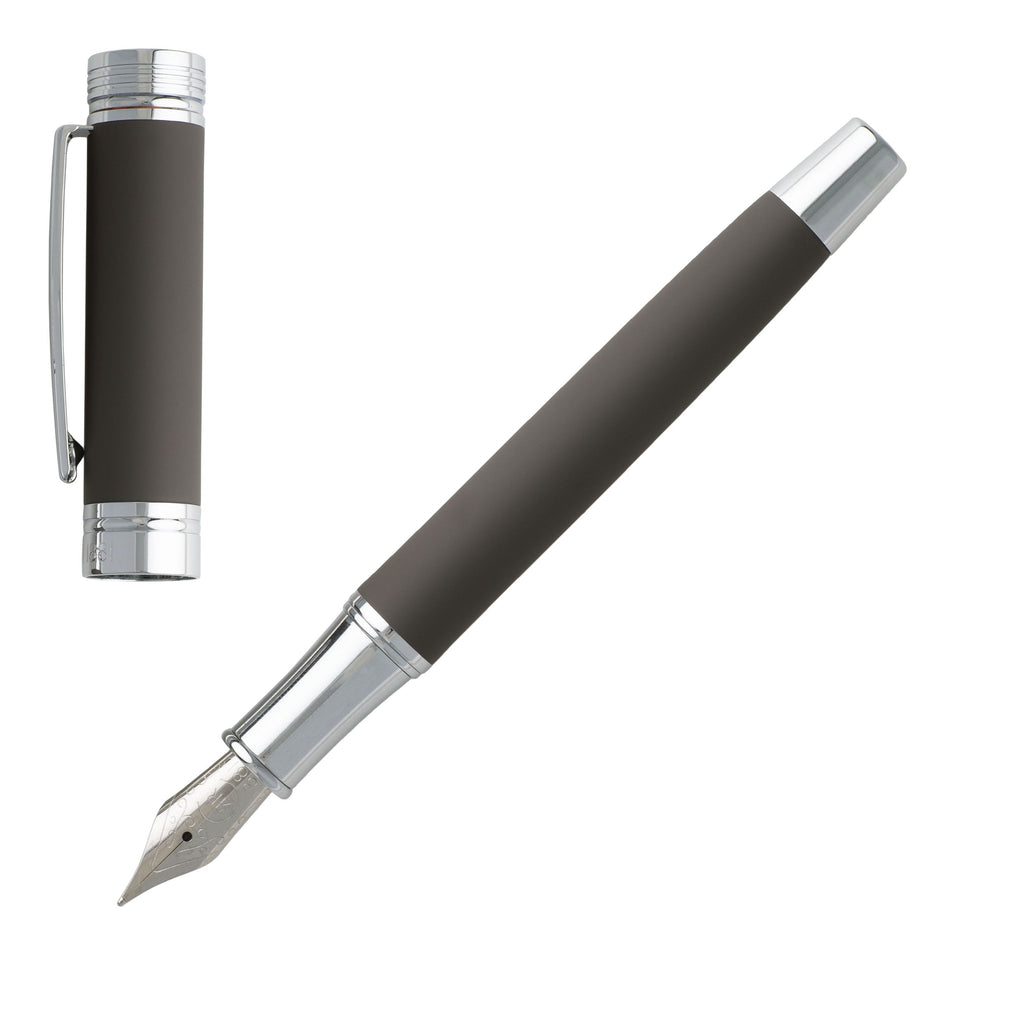  Men' executive pens Cerruti 1881 soft taupe fountain pen Zoom